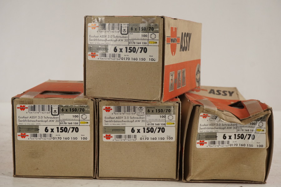 Wurth ASSY Skruv AW30, 7,6kg. D77