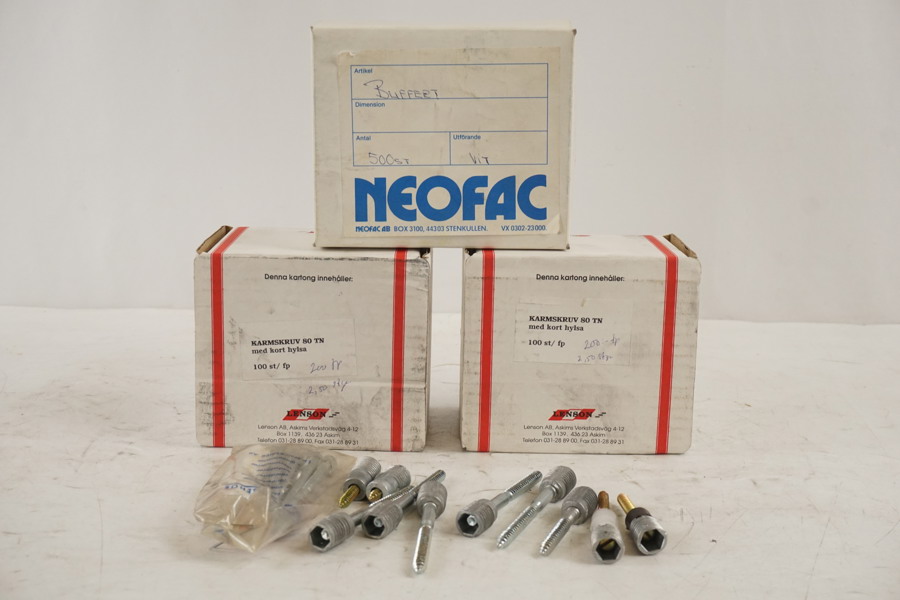 Lenson Karmskruvar 80 TN kort hylsa mm, 3,6kg. D79