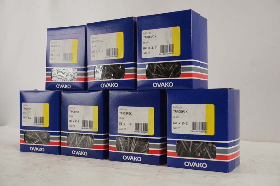 Ovako Trådspik blank 50x2,0mm, 7,5kg. D81