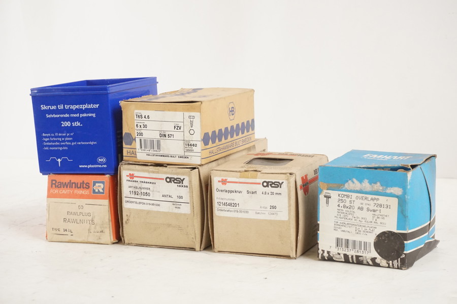 Wurth Orst Överlappskruv mm 6,5kg. D83