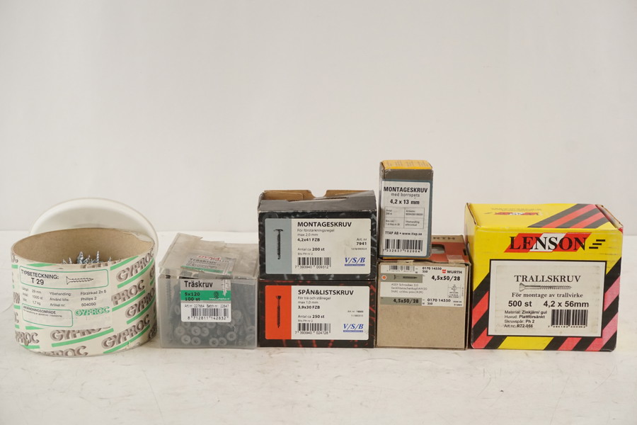 VSB Montageskruv FZB mm 5,5kg. D86