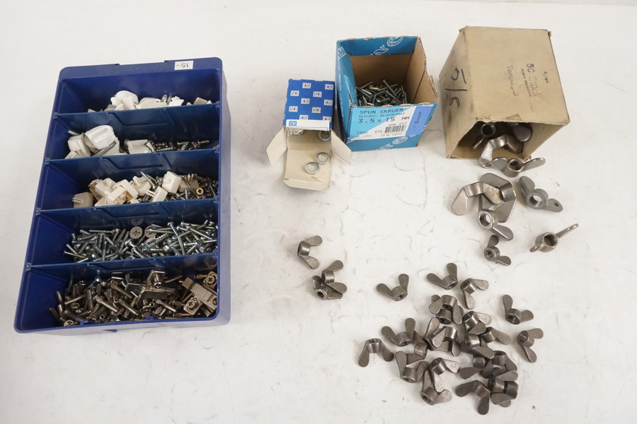 Vingmuttrar mm 4kg. D90