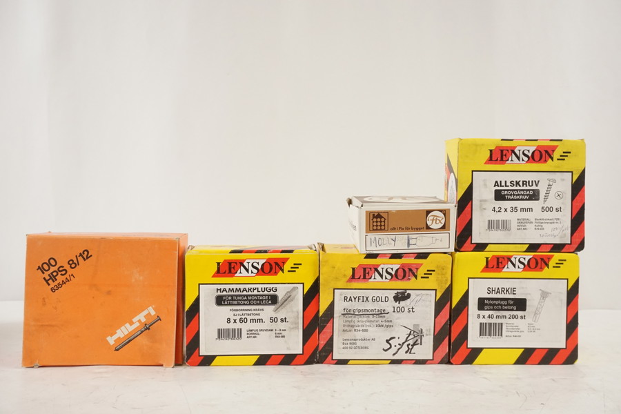 Hilti HPS 8/12, Lenson ALLSKRUV mm, 3kg. D92