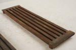 2st Gjutjärnsroster LBH 12x43x2cm 6,2kg. D98