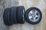 4st Volvo sommardäck på aluminiumfälgar. B105
