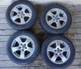 4st Volvo sommardäck på aluminiumfälgar. B105