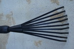 5delar Fiskars ogräsupptagare, Sopborste mm. B112