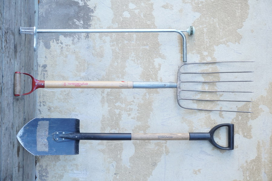 3delar Fiskars spade mm. B114