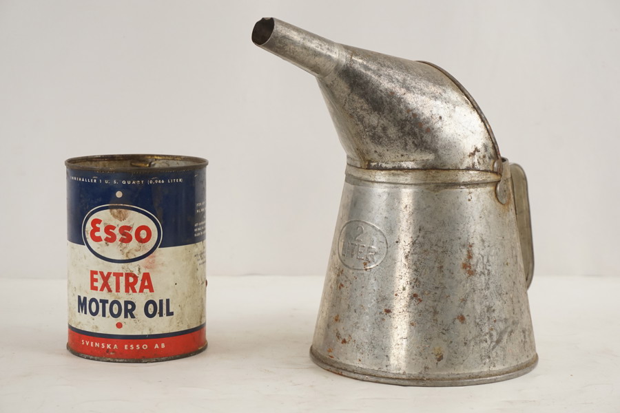 A92 Oljekanna, Esso oljeplåtburk. A92