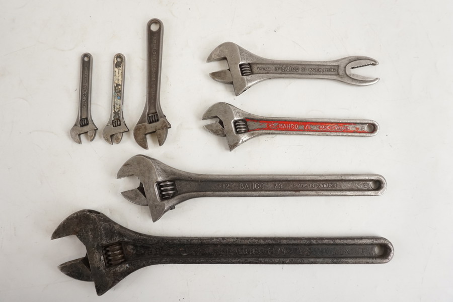 Bahco skiftnycklar. A94