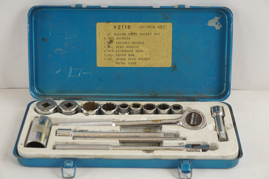 Tools hylsnyckelsats 2116. A98