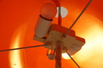 Fagerhults golvlampa orange. B126