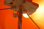 Fagerhults golvlampa orange. B126
