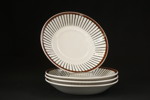 Spisa Ribb 2st koppar & 4st fat, Gustavsberg. G44