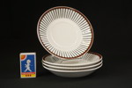 Spisa Ribb 2st koppar & 4st fat, Gustavsberg. G44