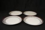 4st. Gustavsberg Spisa Ribb, tallrikar. G46