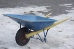 Skottkärra, blå. B141