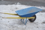 Skottkärra, blå. B141