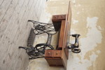 Antik Singer Symaskin & sybords. B153