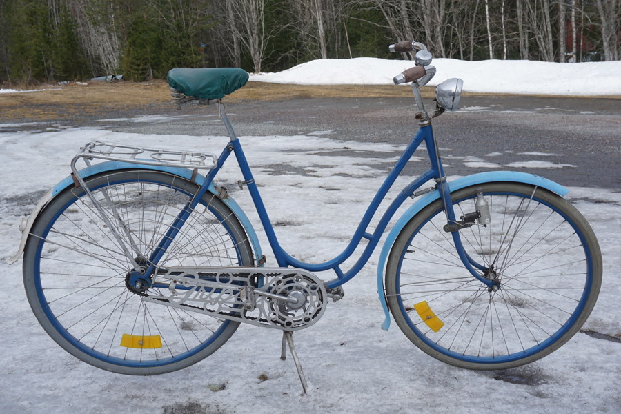 Gripen Svenska cykelmagasinet, blå. B179