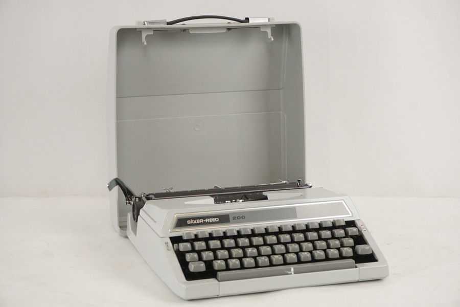 Silver Seiko 200 skrivmaskin. A111