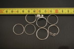 7st Silver ringar 10g. A120