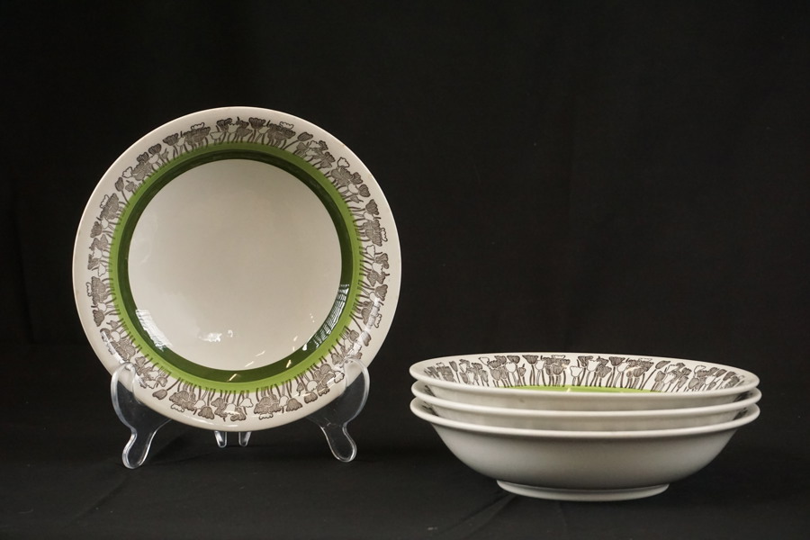 4st Gefle Tulpan, Djuptallrikar. G59