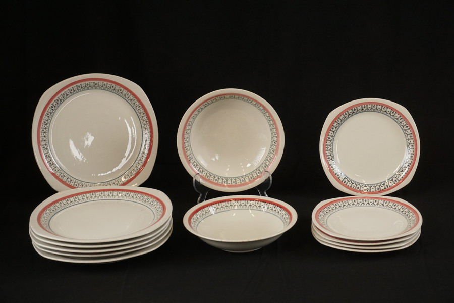 Upsala Ekeby Neptun tallrikar. G62