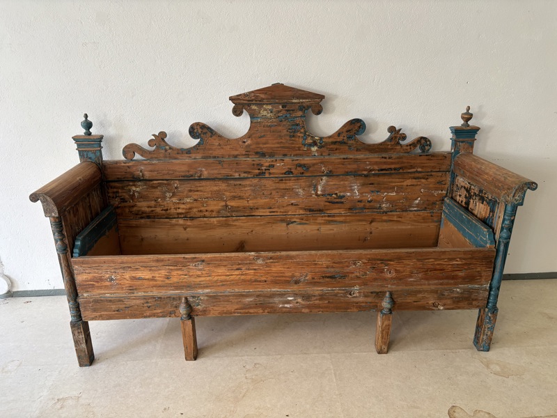 Kökssoffa färglös