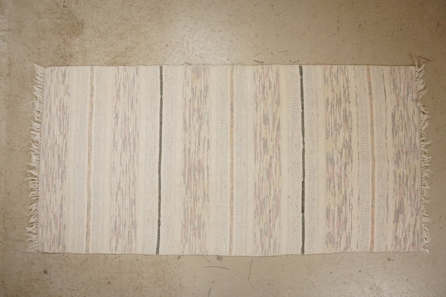 Trasmatta vit mm 80x165cm. B539/