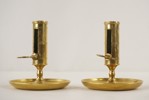 2st Ljusstakar i mässing. A129