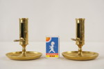 2st Ljusstakar i mässing. A129