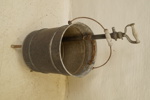 G.A. Dumky Stafre brandspruta i koppar. B225