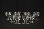 Spritsglas i kristall, handslipad. G13/