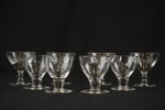 Spritsglas i kristall, handslipad. G13/