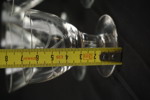 Spritsglas i kristall, handslipad. G13/