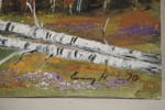 E. H. -20, Tavla, Snötäckta berg 35,5x28cm. A10/