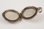 Vintage Foto­medaljong i silver 6,8g. A54