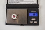 Vintage Foto­medaljong i silver 6,8g. A54