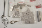 Aluminium plattor, Spikar mm. D23/