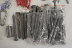 Aluminium plattor, Spikar mm. D23/