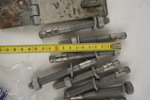 Aluminium plattor, Spikar mm. D23/