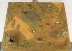 Modell miniatyr landskap.  D41/