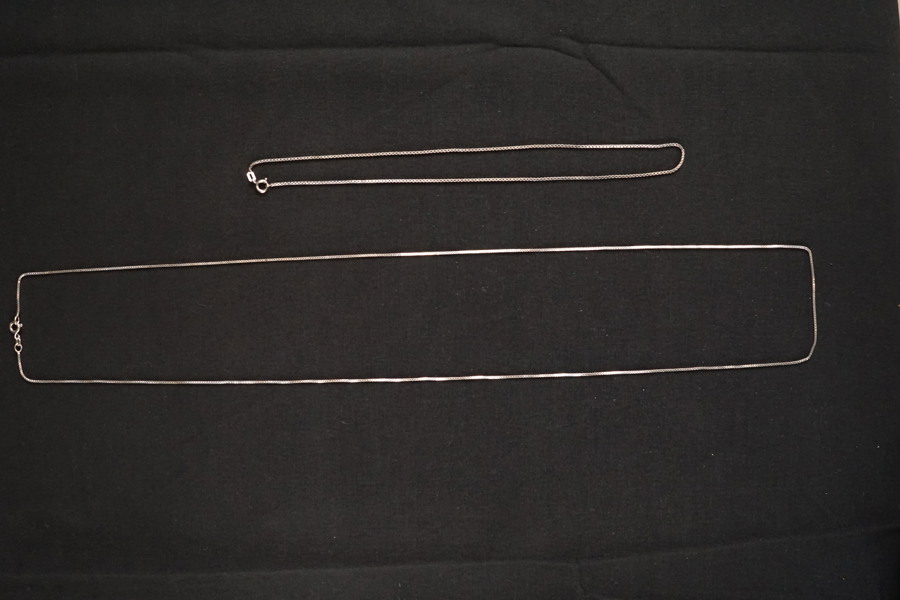 2st Silverhalsband 7,3g. A61