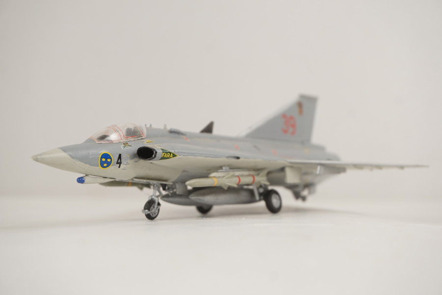 SAAB J-35J DRAKEN, flygplansmodeller. G3