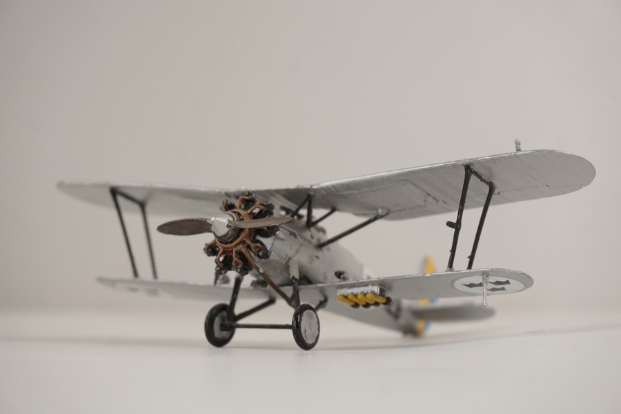 J7 Bristol Bulldog, modellflygplan. G11