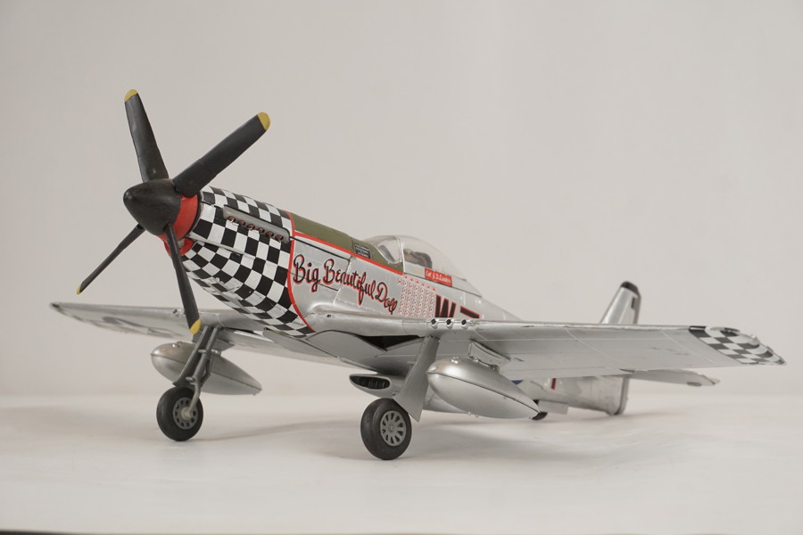 North American P-51D Mustang, modellflygplan. G16