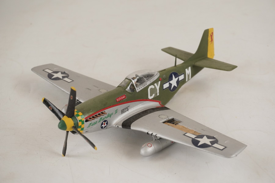 P51D Mustang, modellflygplan. G17