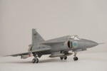 Saab 37 Viggen 1, modellflygplan. G19