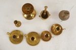 6st Ljusstakar i mässing mm. A77